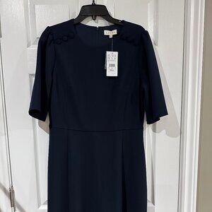 BNWT - Laura brand - Women's occasion dress - Size 14. Navy